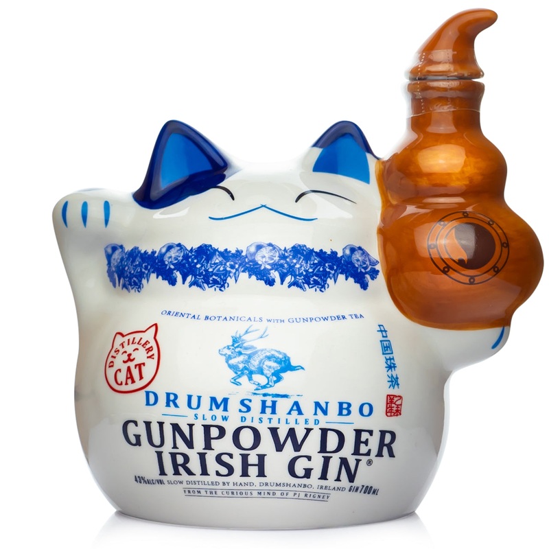 Drumshanbo Distillery Cat Edition Gunpowder Gin
