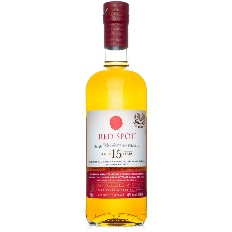 Red Spot 15 Year Single Pot Still Irish Whiskey
