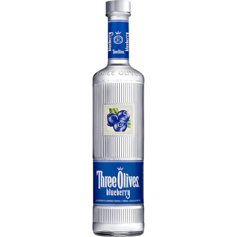 Three Olives Blueberry Vodka 750ml