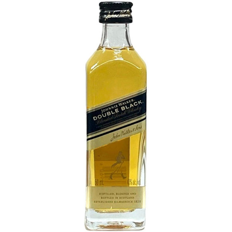 50ml Mini Johnnie Walker Double Black Blended Scotch Whisky