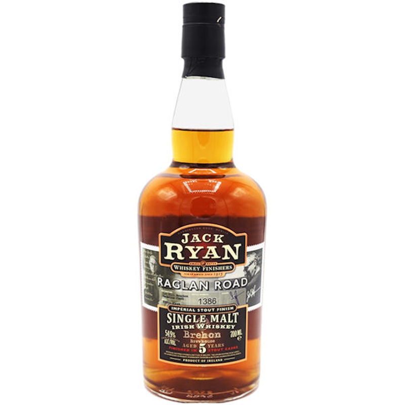 Jack Ryan Raglan Road 5 Year Old Single Malt Irish Whiskey 700ml