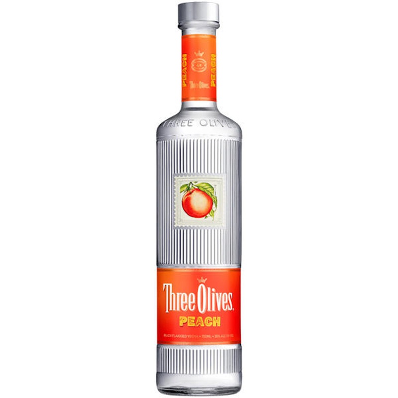 Three Olives Peach Vodka 750ml
