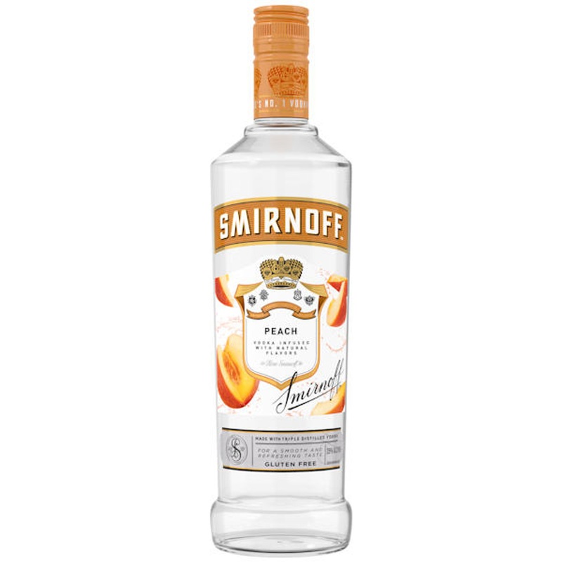 Smirnoff Peach Vodka 750ml