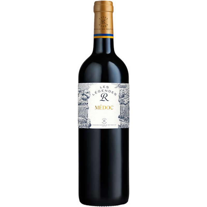 12 Bottle Case Barons de Rothschild Lafite Les Legendes Medoc 2019 w/ Shipping Included
