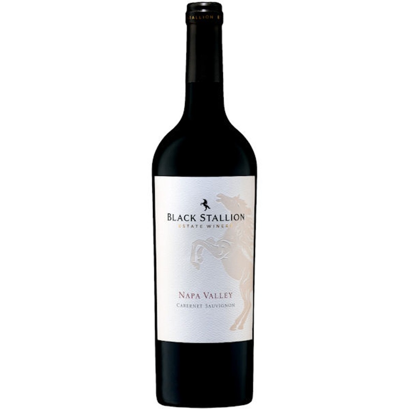 12 Bottle Case Black Stallion Estate Napa Cabernet 2020 Rated 92WE w/ Shipping Included