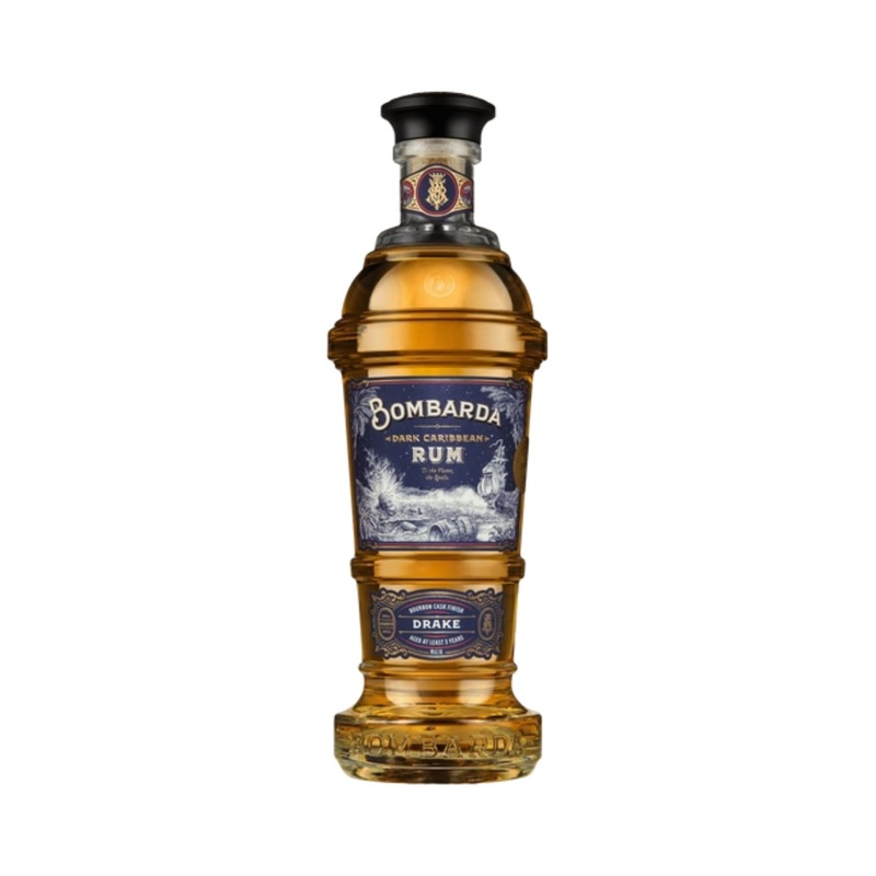 Bombarda Drake Dark Caribbean Rum (case of 6)