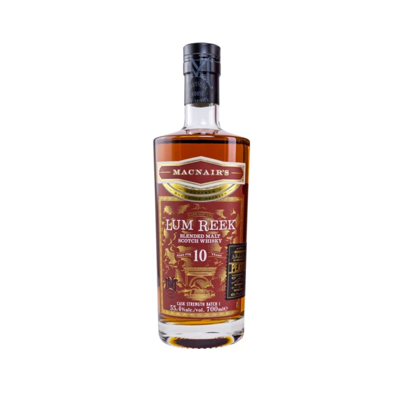 Macnair’S ‘Lum Reek’ Peated 10 Year Old Blended Malt Scotch Whisky (case of 6)