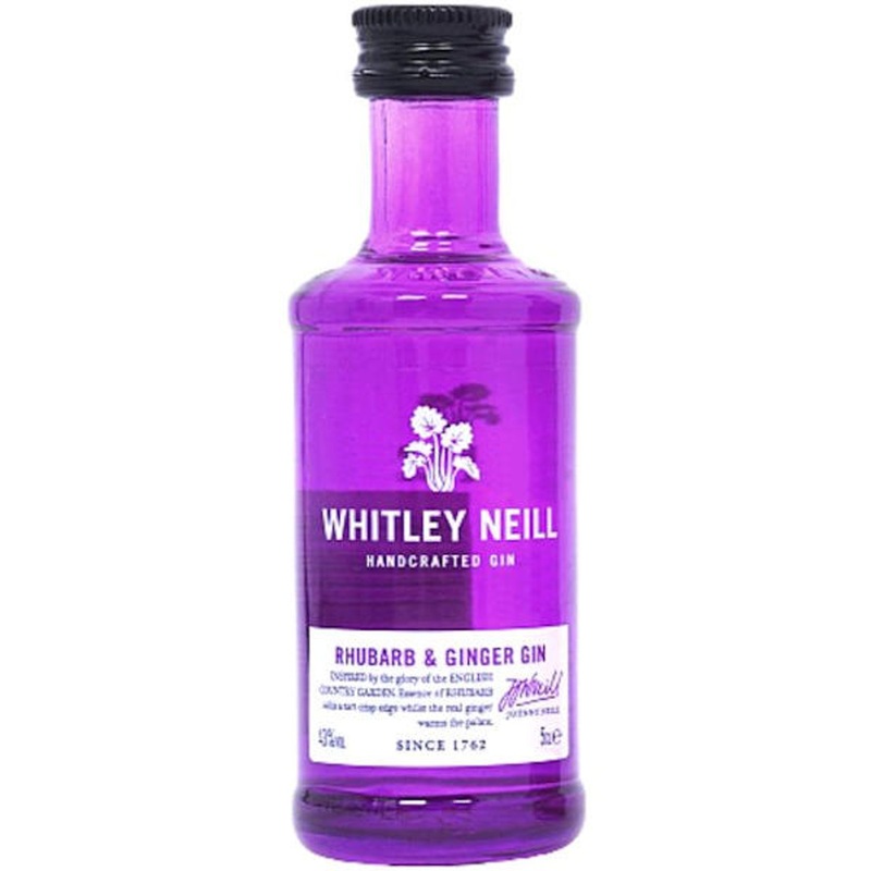 50ml Mini Whitley Neill Rhubarb & Ginger Gin