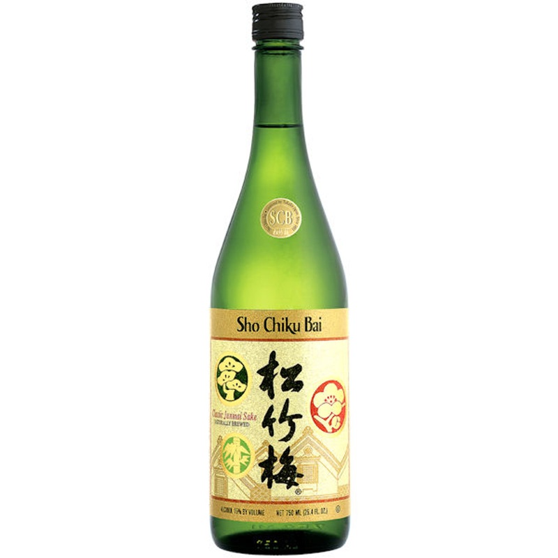 Sho Chiku Bai Classic Junmai Sake 750ml