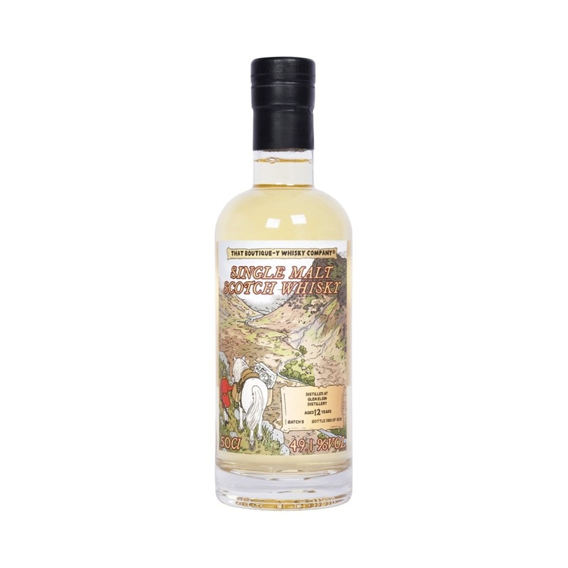 That Boutique-Y Whisky Co. Glen Elgin 12 Year Old Single Malt Scotch Whisky (case of 6)