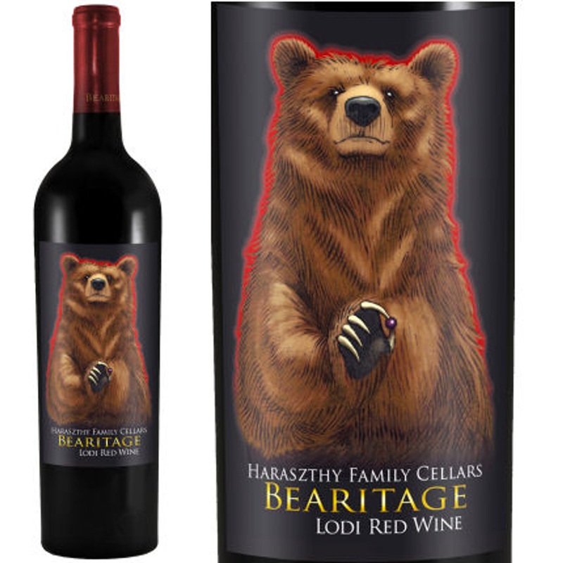 Bearitage by Haraszthy Family Cellars Lodi Red Wine 2022