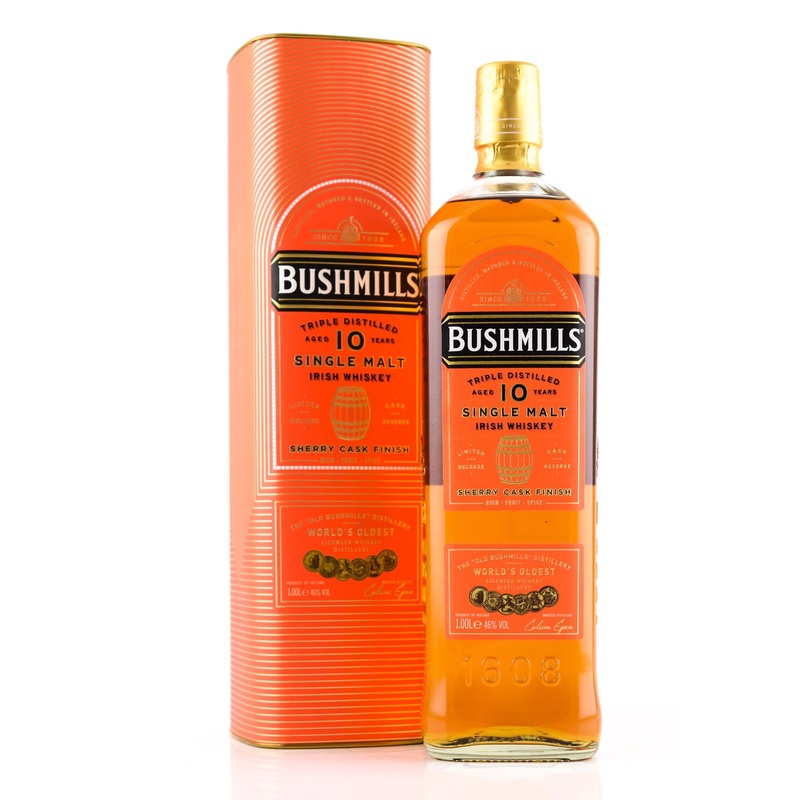 Bushmills 10 year old Sherry Cask Finish 100cl