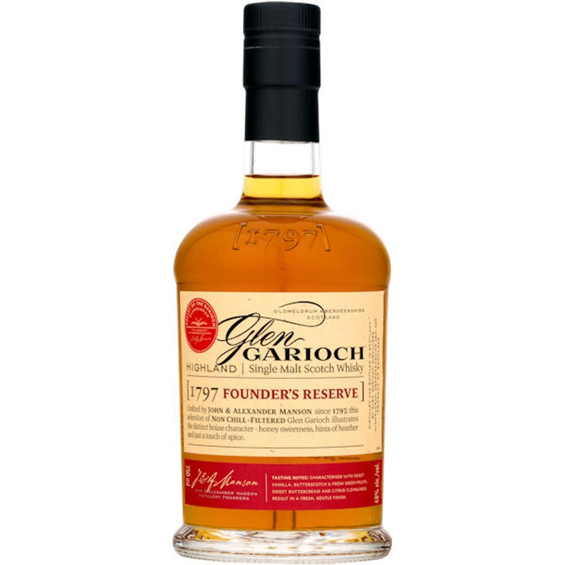 Glen Garioch 1797 Founder’s Reserve Highland Single Malt Scotch 750ml