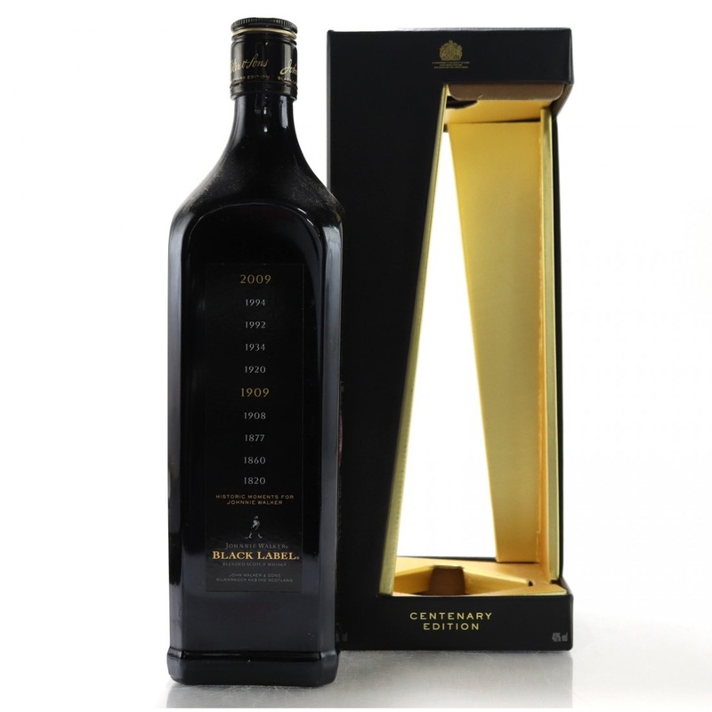 Johnnie Walker (12 Year Old) Black Label 1909-2009 Anniversary Edition 70cl