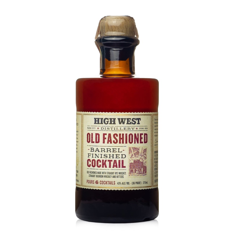 High West Barrel Finished Old Fashioned Cocktail