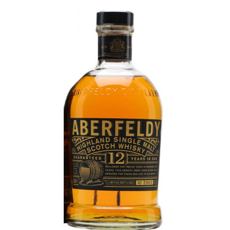 Dewar’s Aberfeldy 12 Year Old Highland Single Malt Scotch 750ml