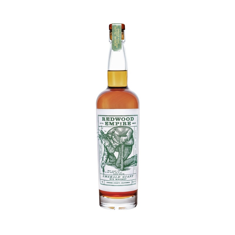 Redwood Empire Emerald Giant Rye Whiskey