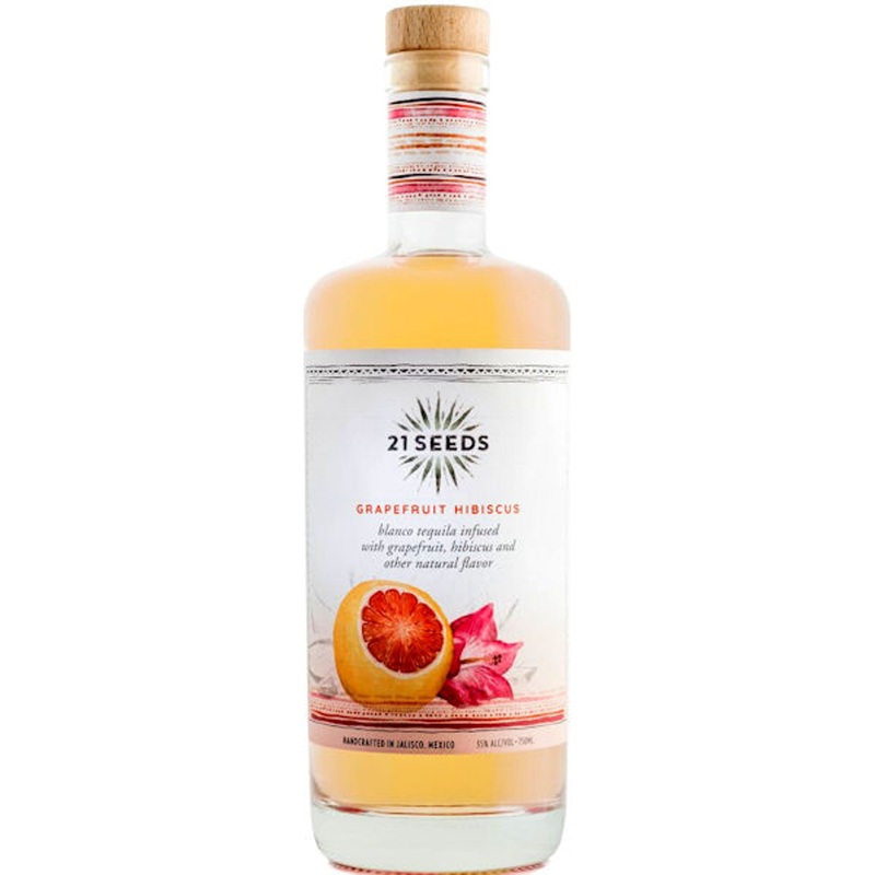 21Seeds Grapefruit Hibiscus Blanco Tequila 750ml