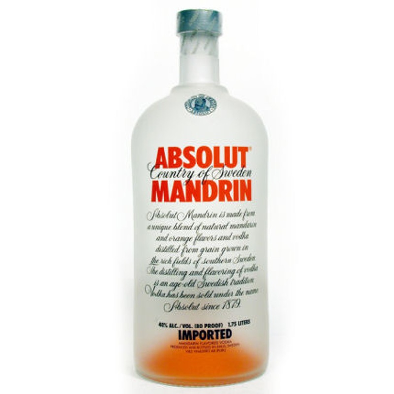 Absolut Mandrin Swedish Grain Vodka 1.75L