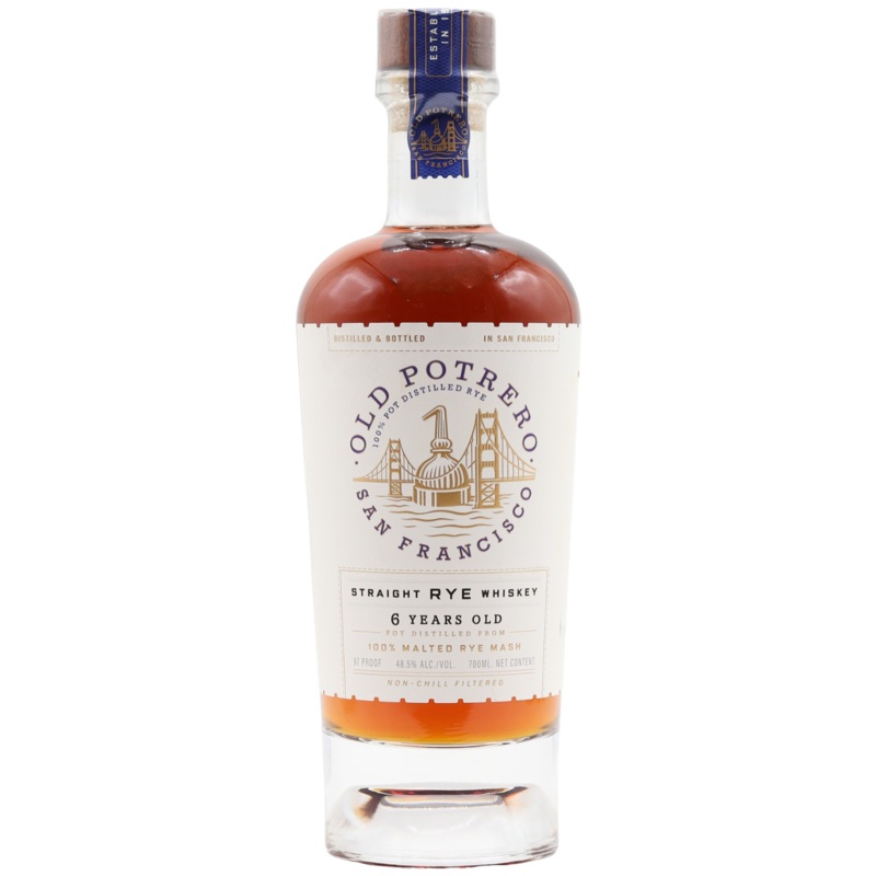 OLD POTRERO – 6 YEAR OLD RYE WHISKEY