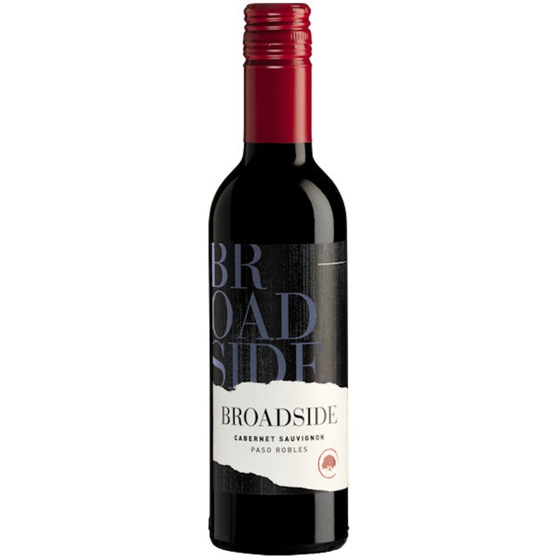 12 Bottle Case Broadside Paso Robles Cabernet 2022 375ml Half Bottle w/ Shipping Included