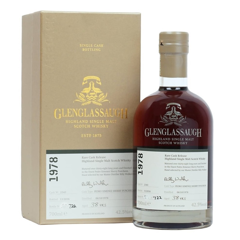 Glenglassaugh 1978 38 Year Old Rare Cask Release – Batch 3 70cl