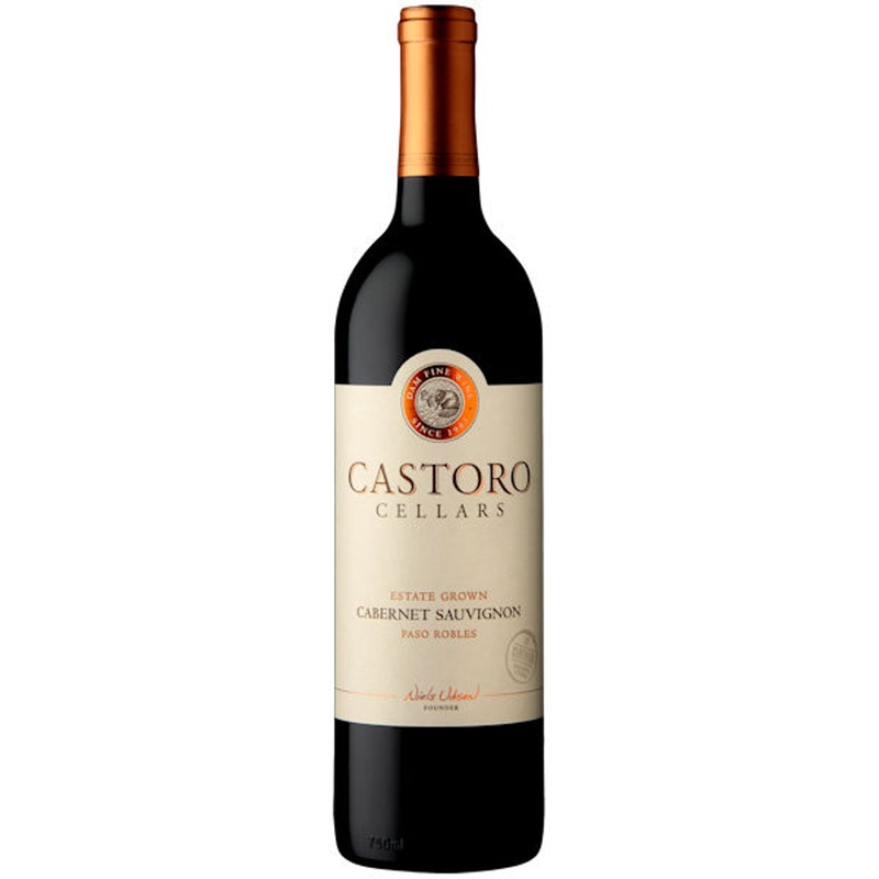 12 Bottle Case Castoro Cellars Estate Paso Robles Cabernet 2019 w/ Shipping Included