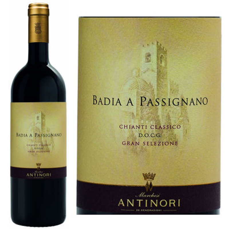 Antinori Badia a Passignano Chianti Classico Gran Selezione DOCG 2021 (Italy) Rated 96JS