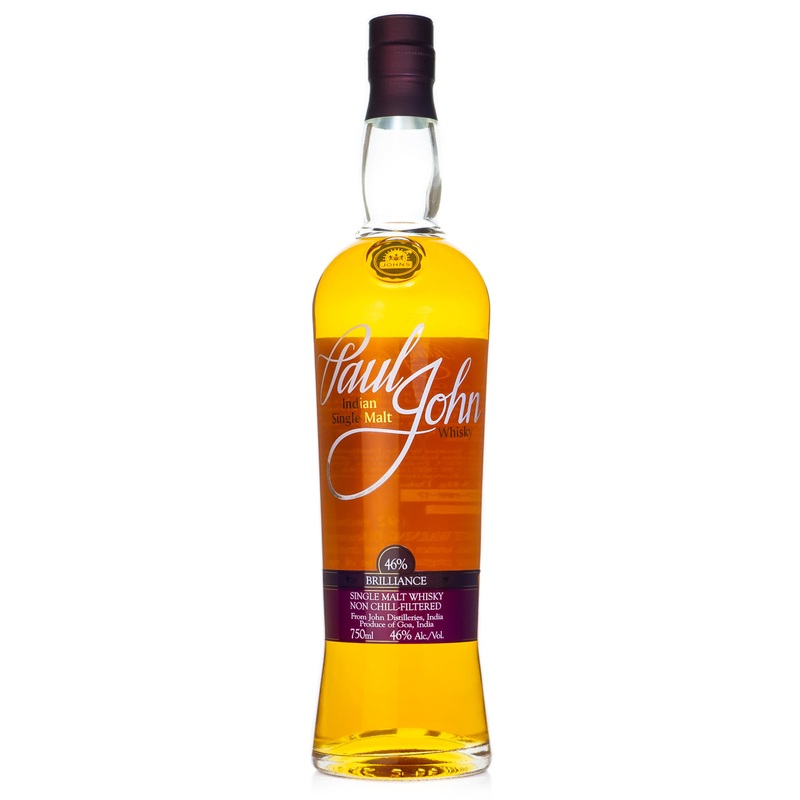 Paul John Brilliance Indian Single Malt Whisky