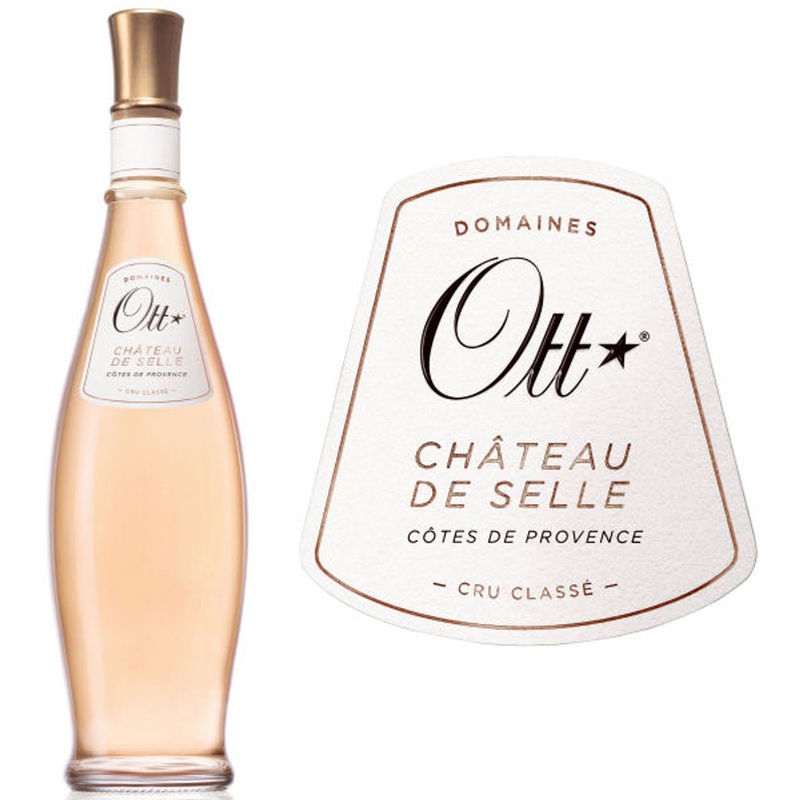 6 Bottle Case Domaines Ott Chateau de Selle Cotes de Provence Rose 2023 Rated 93VM w/ Shipping Included