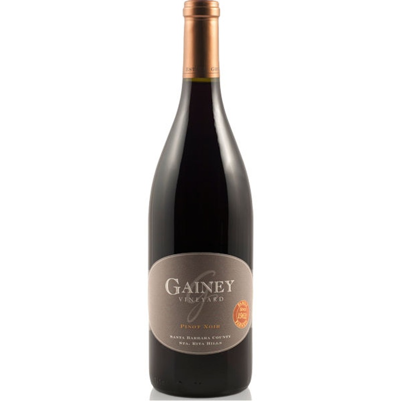 6 Bottle Case Gainey Estate Sta. Rita Hills Pinot Noir 2022 Rated 92WE EDITORS CHOICE w/ Shipping Included