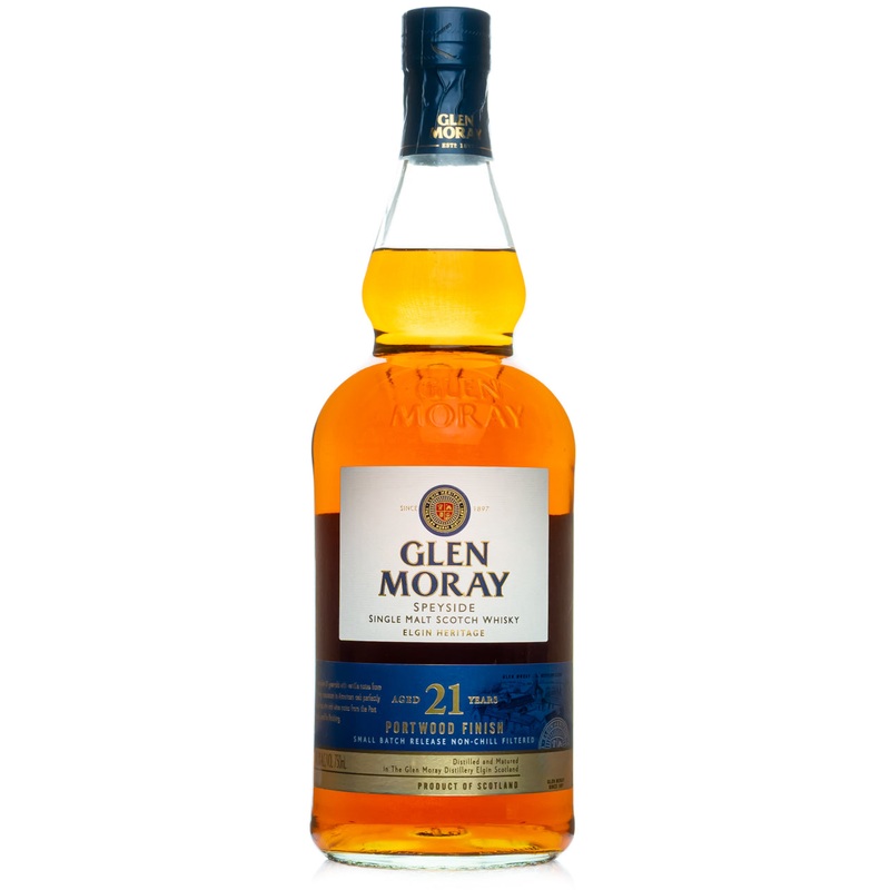 Glen Moray 21 Portwood Finish Single Malt Scotch