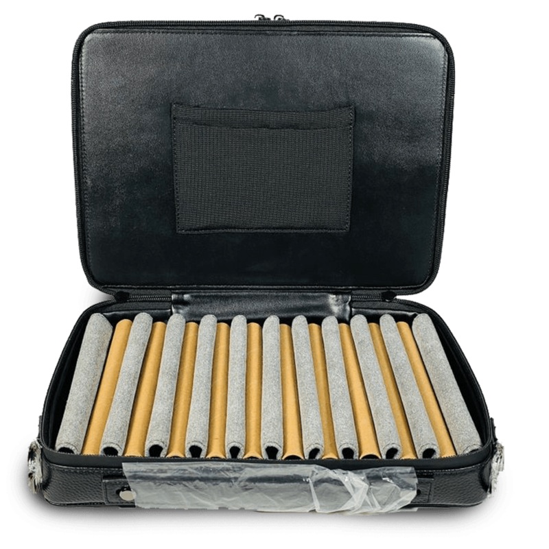 Sotelo Winston Holiday Travel Case in Black w/ Black Inlay