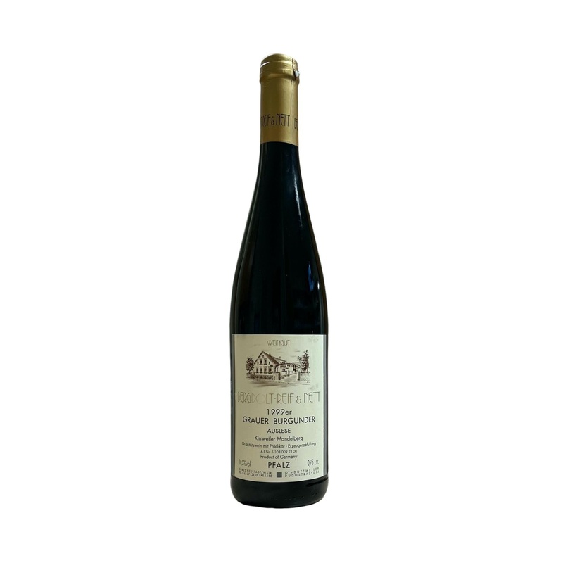 Weingut Bergdolt-Reif & Nett Grauburgunder Auslese Kirrweiler Mandelberg 1999