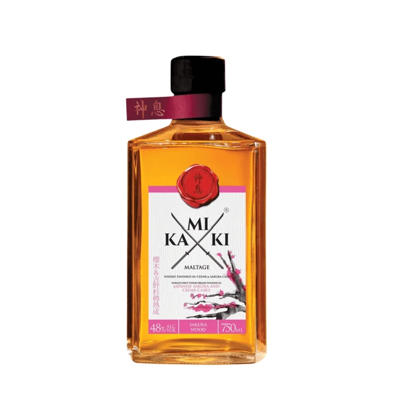 Kamiki Whisky | Sakura Wood|50cl