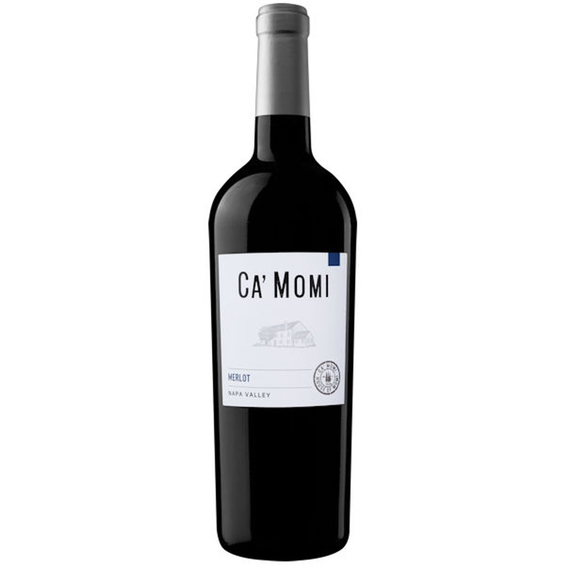 12 Bottle Case Ca’ Momi Napa Merlot 2023 w/ Shipping Included