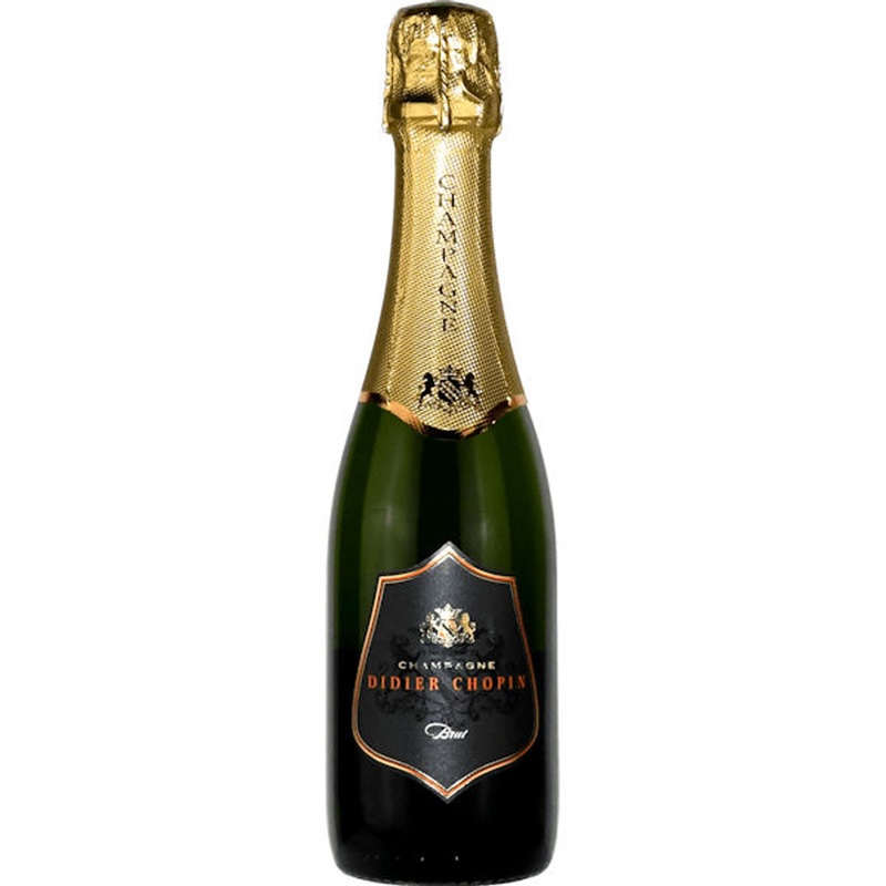 6 Bottle Case Didier Chopin Brut Champagne NV 375ml w/ Shipping Included