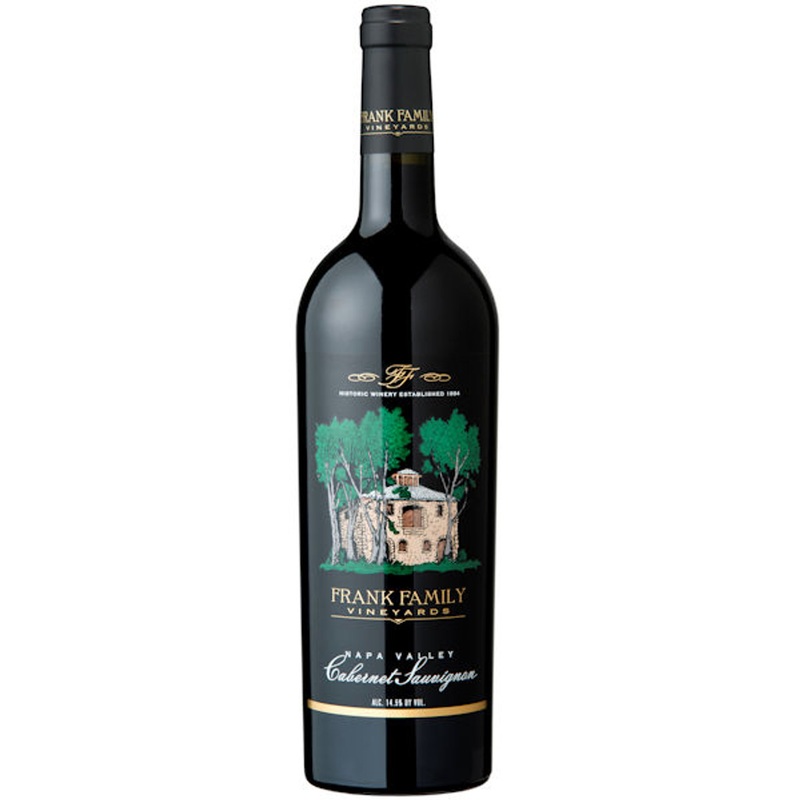 6 Bottle Case Frank Family Vineyards Napa Cabernet 2022 w/ Shipping Included