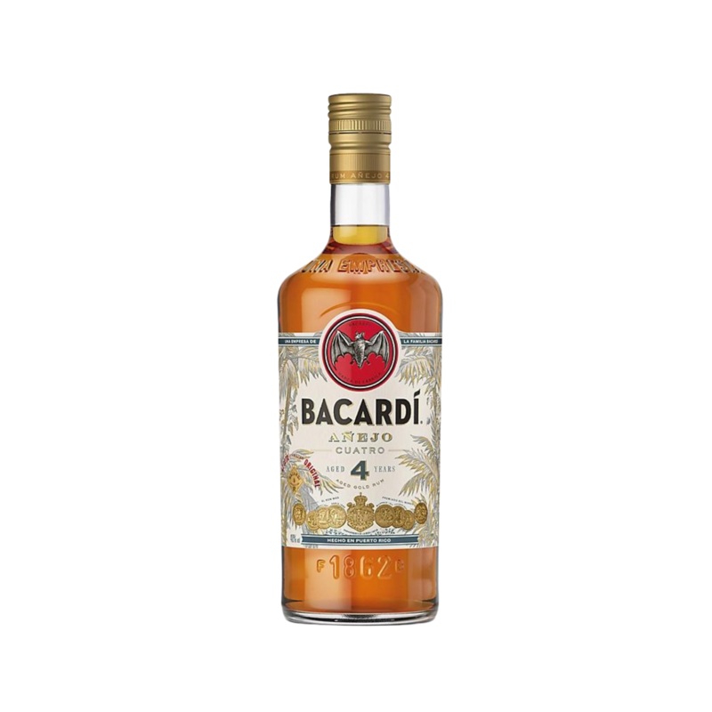 Bacardi Anejo Cuatro 40% 1L