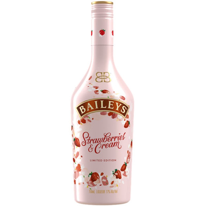 Baileys Irish Cream Strawberries & Cream Liqueur 750ml