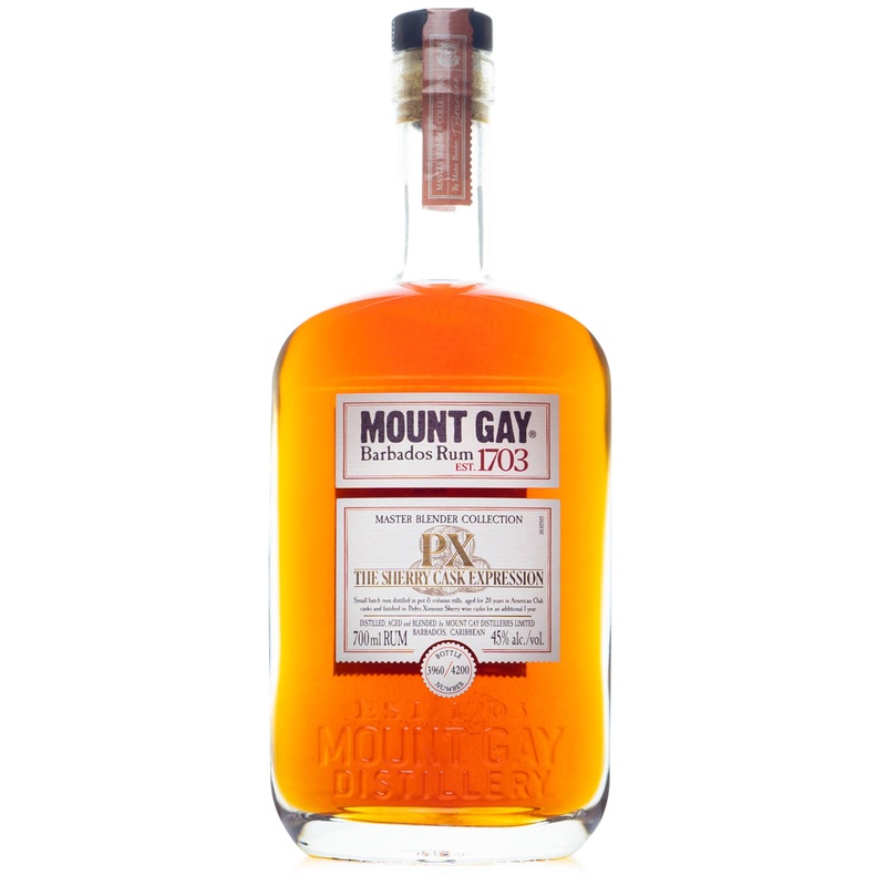Mount Gay Master Blender PX Sherry Cask 21 Year Rum