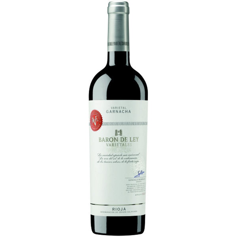 12 Bottle Case Baron de Ley Varietales Garnacha Rioja 2018 (Spain) w/ Shipping Included