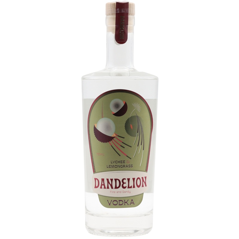 DANDELION – LYCHEE & LEMONGRASS VODKA