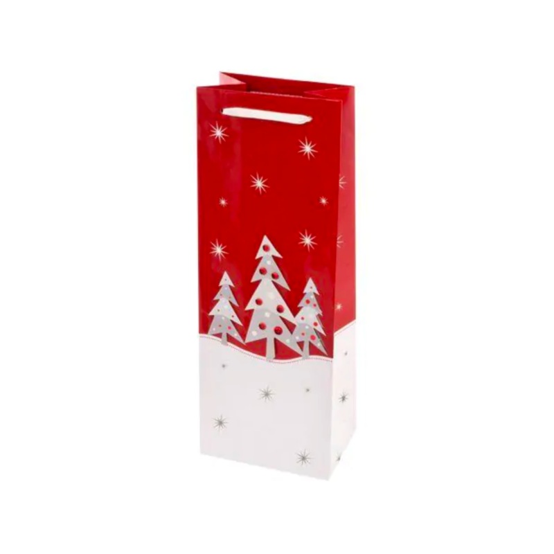 Frosty Forest Wine Bag|CW