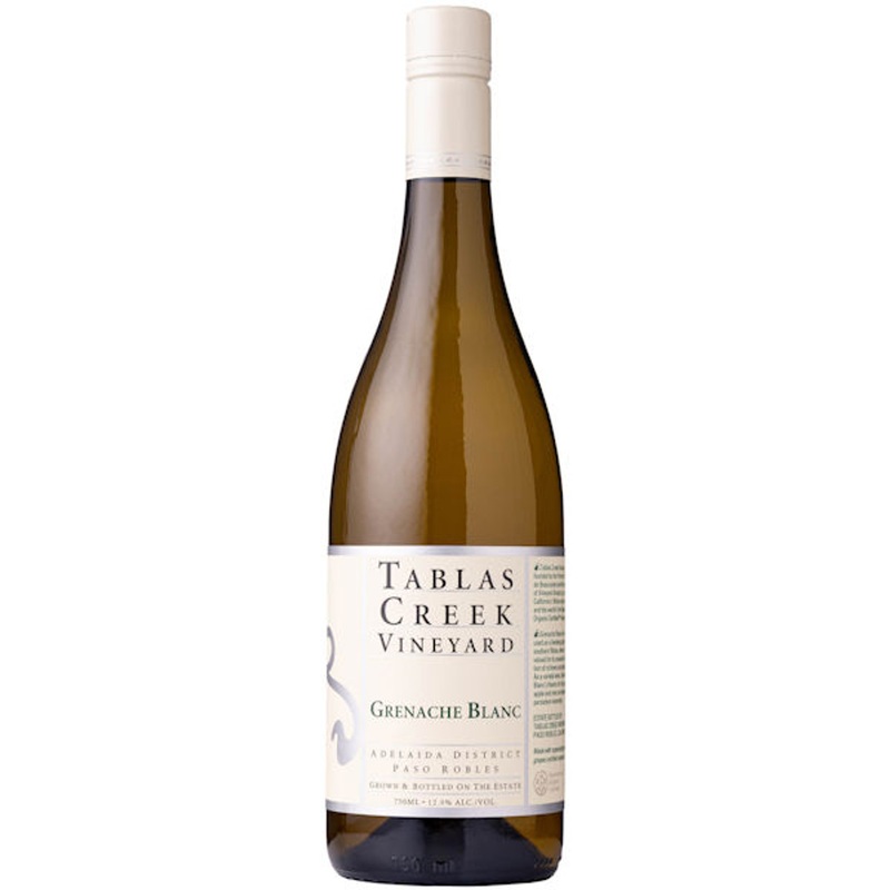 Tablas Creek Adelaida District Paso Robles Grenache Blanc 2022 Rated 91WE