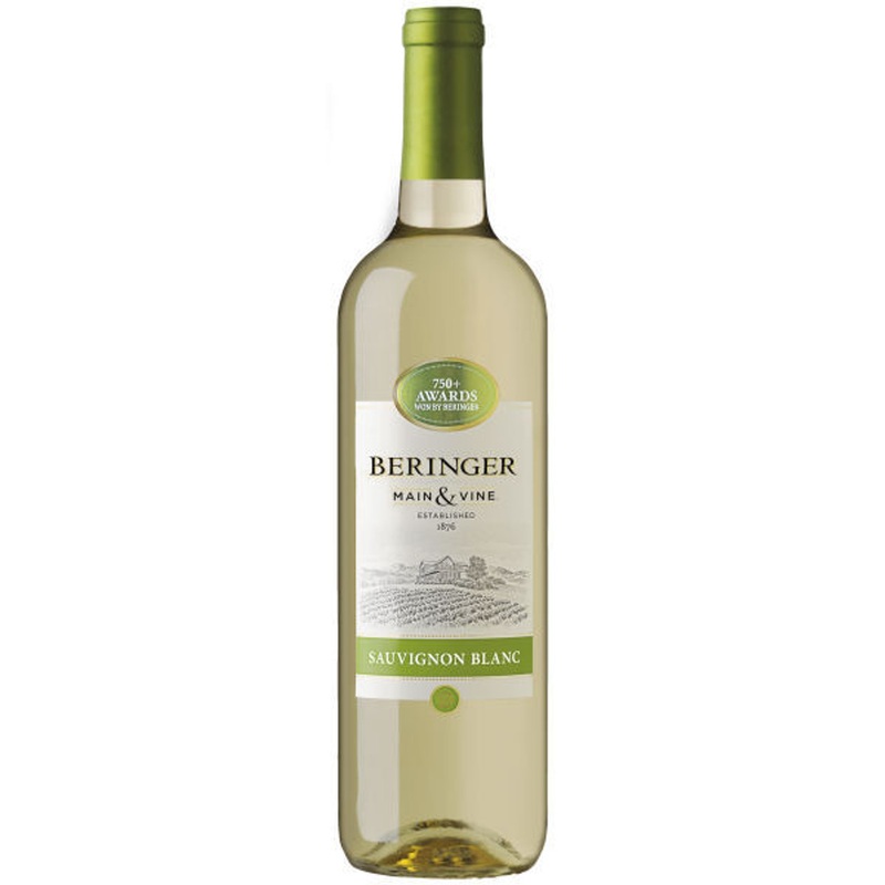 12 Bottle Case Beringer Main & Vine California Sauvignon Blanc NV w/ Shipping Included