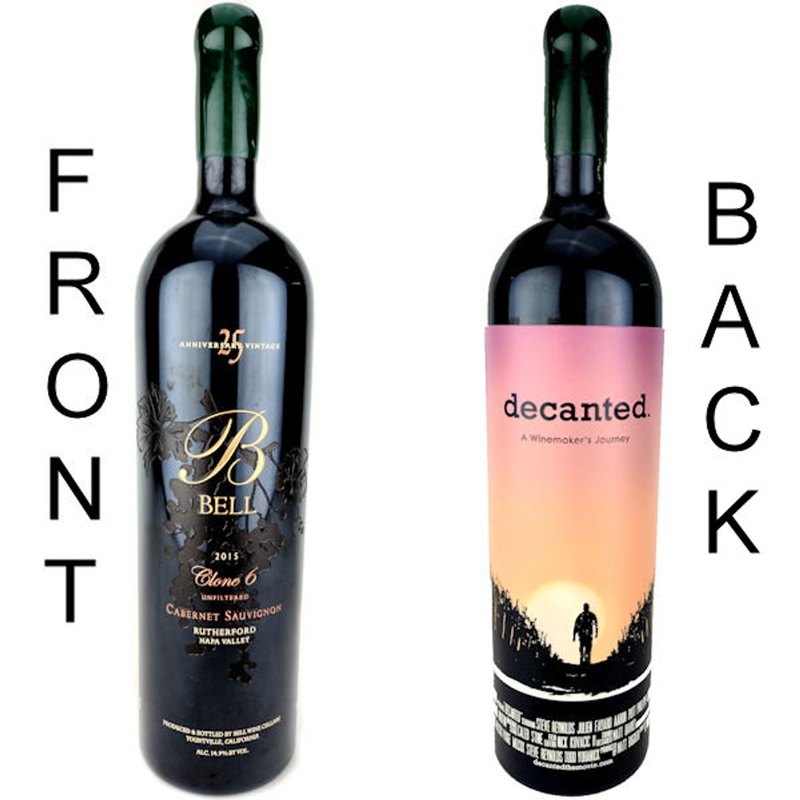 Bell Cellars ‘Decanted’ Commemorative Clone 6 Rutherford Cabernet 2015 1.5L