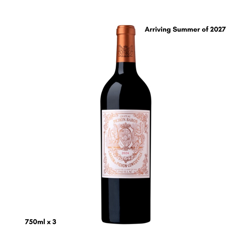 [Pre-Sale] Chteau Pichon-Longueville Baron 2024 (Case of 3)