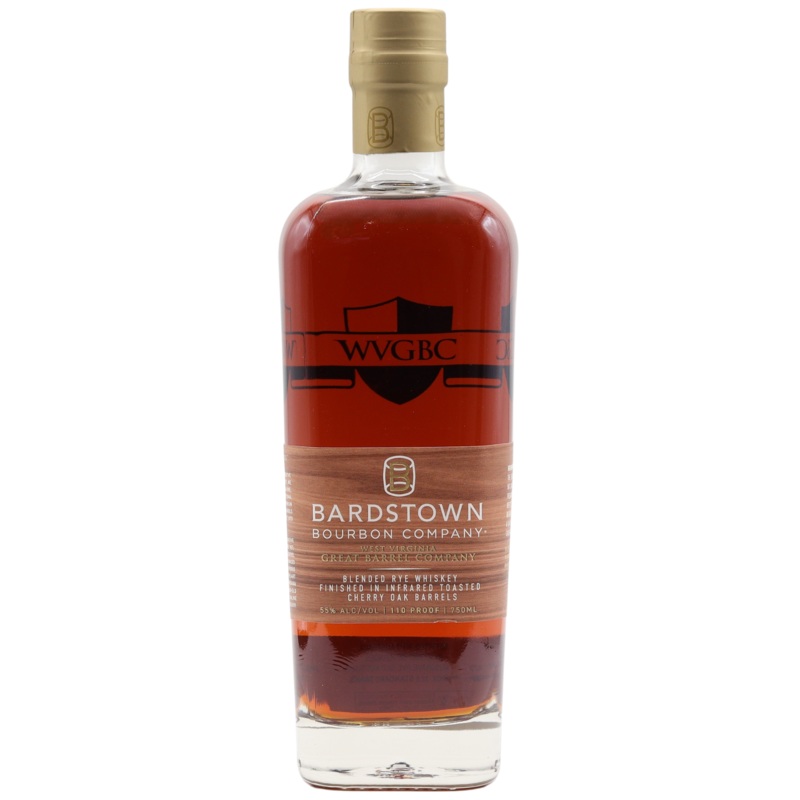 BARDSTOWN – WVGBC INFRARED CHERRY OAK BARREL FINISH BLENDED RYE WHISKEY