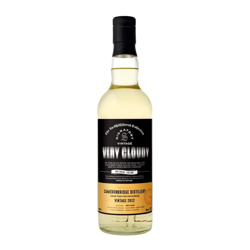 Signatory Vintage | Very Cloudy Cameronbridge 2012 – The Un-Chillfiltered Collection